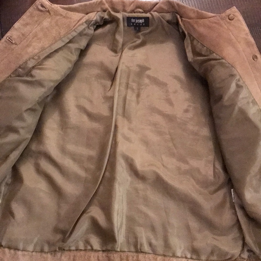 EUC~ For Joseph Suede Jacket - Picture 4 of 8